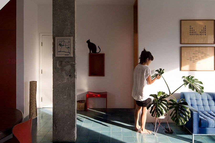 Can ho 90m², 70 nam tuoi khi biet cai tao thong minh-Hinh-6