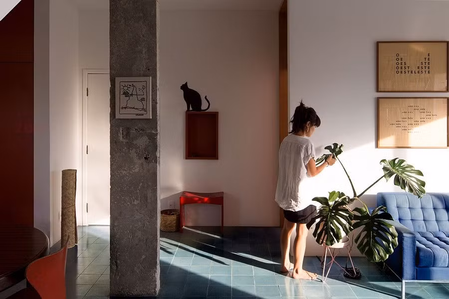 Can ho 90m², 70 nam tuoi khi biet cai tao thong minh-Hinh-6