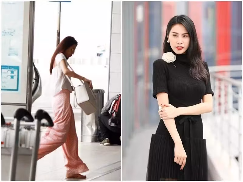 Nam Anh mặc đồ ngủ đi máy bay sao lại không bị chê? - Hình 7 Nam Anh mac do ngu di may bay sao lai khong bi che?-Hinh-7