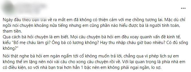 Me chong tang con trai vang cuoi nhung lai dan cam dua cho vo