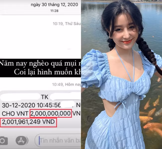 Cô hiện đang làm chủ 4 cửa hàng, 3 cửa hàng online và 1 cửa hàng ở Quận 1 (TPHCM). Ảnh: Ngọc Trân chia sẻ số dư tài khoản lên đến 2 tỷ đồng.