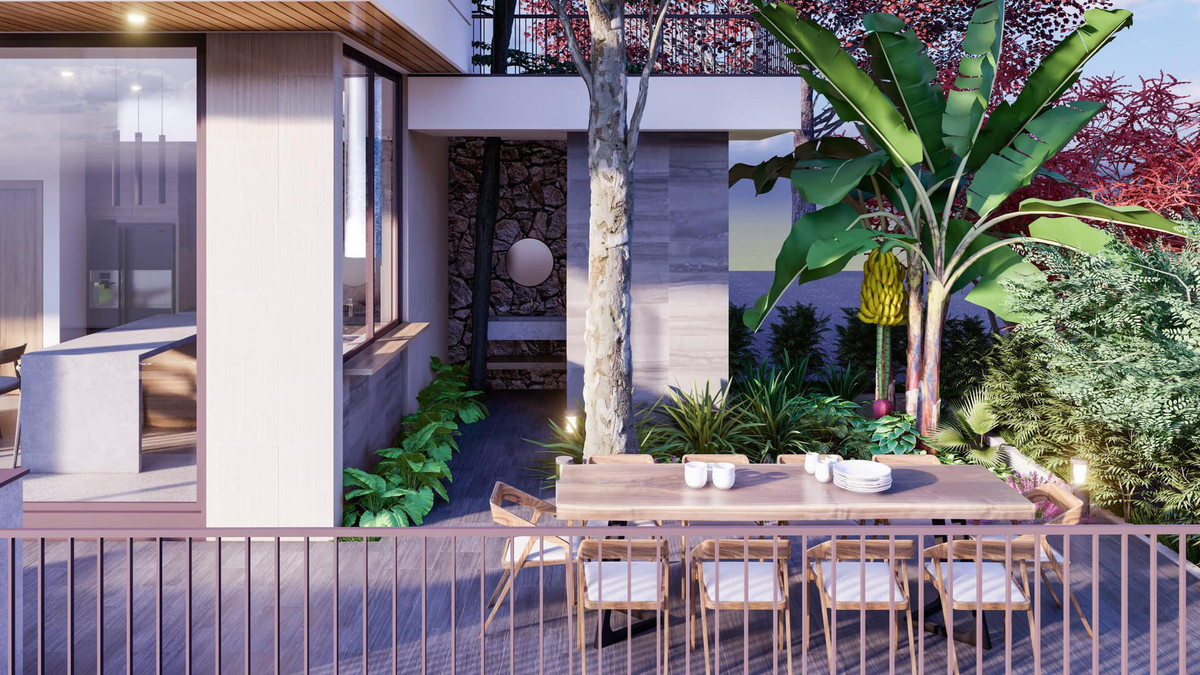 Ngôi nhà 2 tầng, không gian một chạm đến thiên nhiên - Hình 8 Ngoi nha 2 tang, khong gian mot cham den thien nhien-Hinh-8