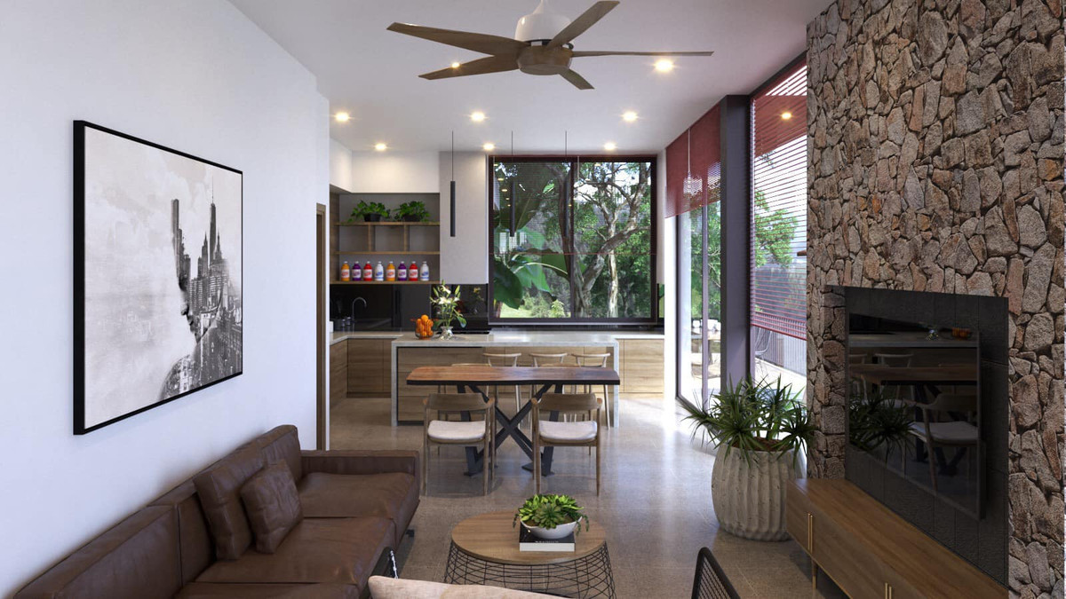 Ngôi nhà 2 tầng, không gian một chạm đến thiên nhiên - Hình 2 Ngoi nha 2 tang, khong gian mot cham den thien nhien-Hinh-2