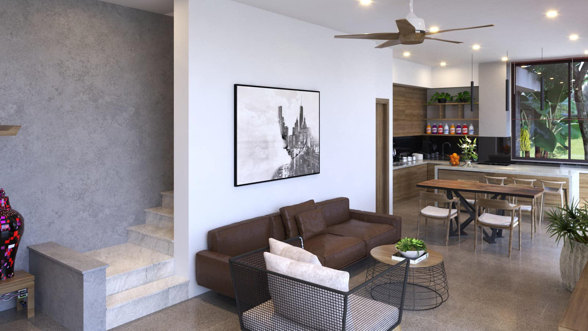 Ngôi nhà 2 tầng, không gian một chạm đến thiên nhiên - Hình 4 Ngoi nha 2 tang, khong gian mot cham den thien nhien-Hinh-4