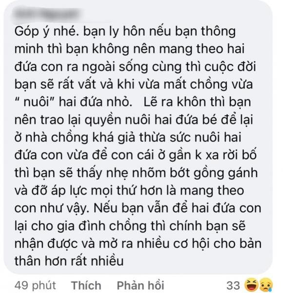 Diệp Lâm Anh lên tiếng khi được góp ý đưa con về chồng cũ - Hình 2 Diep Lam Anh len tieng khi duoc gop y dua con ve chong cu-Hinh-2