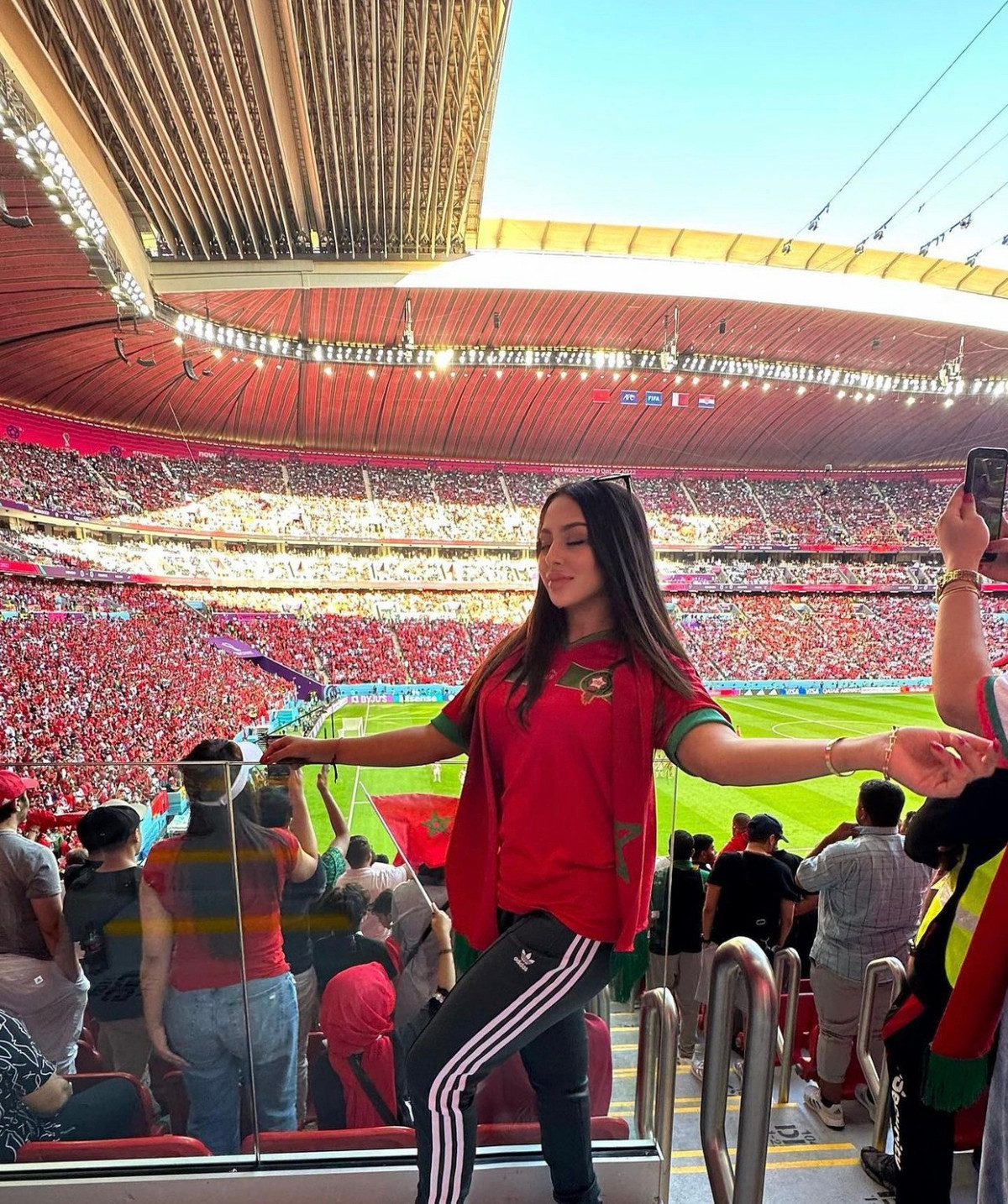 Sac voc co dong vien nu tiep lua cho Morocco