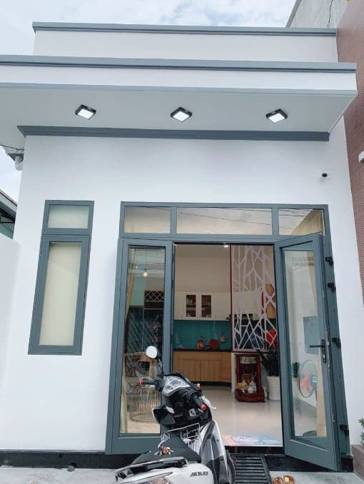 Thiết kế nhà cấp bốn mái bằng với chi phí hoàn thiện 400 triệu Thiet ke nha cap bon mai bang voi chi phi hoan thien 400 trieu