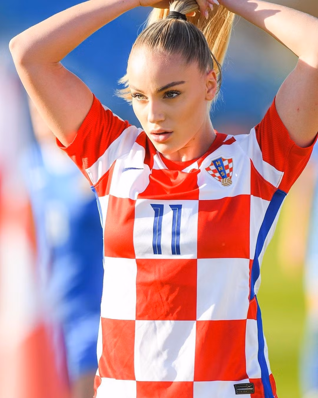 Markovic ghi bàn thắng đầu tiên cho tuyển quốc gia trong chiến thắng 4-0 của Croatia trước Moldova tại vòng loại 2023 FIFA Women’s World Cup. “Tôi chọn vị trí tiền đạo bởi ghi bàn là điều tôi yêu thích nhất khi chơi bóng”, nữ cầu thủ sinh năm 1999 chia sẻ với Croatia Week.