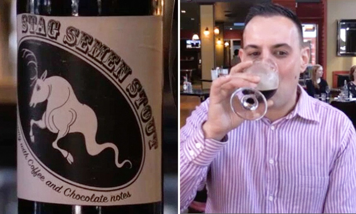 1. Bia Stag Semen - New Zealand: Bia Stag Semen được chiết xuất từ tinh dịch hươu. Loại bia đen này được phục vụ bằng cách bơm tay để giữ được chất kem đặc biệt khi pha chế. Trước đó, quán bar này còn phục vụ nước táo chứa tinh dịch ngựa vào năm 2011.