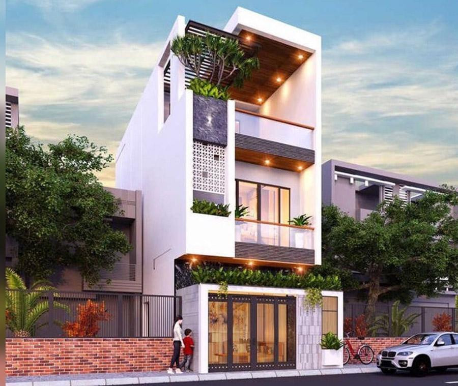 7 mau nha ong dep 3 tang 5m co chi phi re nhat