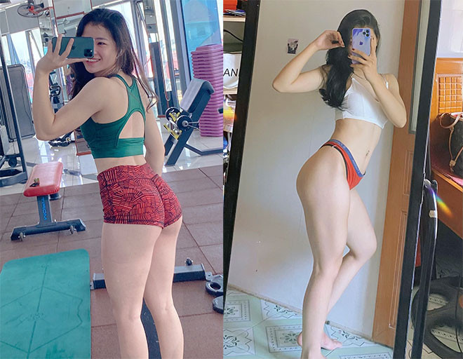 Hot girl phòng Gym nâng tạ 300kg, khao khát nâng vòng ba - Hình 6 Hot girl phong Gym nang ta 300kg, khao khat nang vong ba-Hinh-6