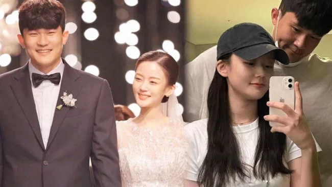 Kim Min-jae cũng là cầu thủ nhận được nhiều quan tâm của người hâm mộ bởi tài năng bóng đá. Bên cạnh sự nghiệp sân cỏ, chuyện tình của anh cùng bà xã xinh đẹp cũng từng "gây sốt" mạng xã hội.