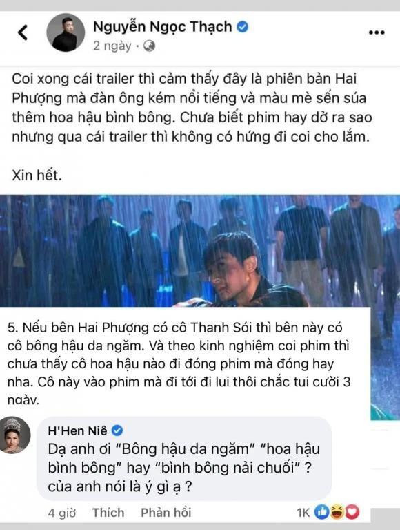 Bi nha van noi tieng che bai, H'Hen Nie doi chat thang thung-Hinh-2