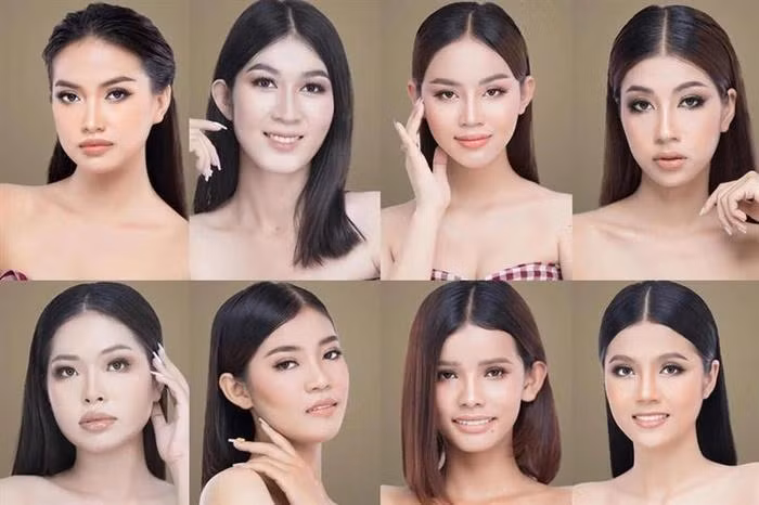 Nguoi dep Campuchia deo nang go trinh dien da hoi