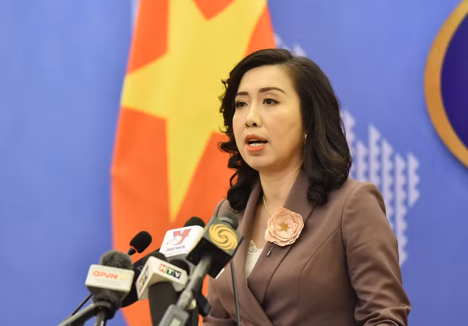 Bo Ngoai giao thong tin ve viec Nguy Thi Khanh bi phat tu