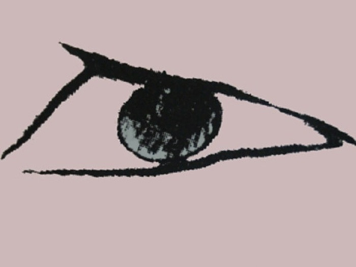 Mắt tam giác. Đây là tướng mắt có đường mí phía trên gấp khúc, mí dưới kéo thẳng và đuôi mắt tạo thành góc nhọn, rất sắc. Người sở hữu tướng mắt này có lối sống thực dụng, thích vật chất. Họ không quan tâm tới người khác mà chỉ biết đặt lợi ích của bản thân lên trên hết, nhưng lại thích xu nịnh để có lợi cho mình.