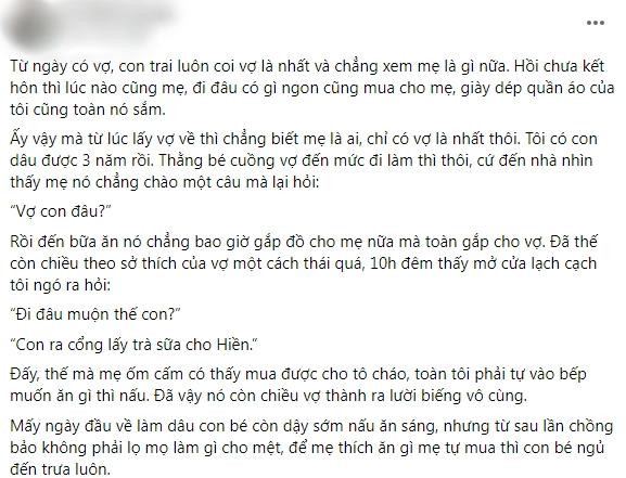 Trót ăn quả vú sữa của con dâu, con trai lườm mẹ "cháy cả mặt" Trot an qua vu sua cua con dau, con trai luom me