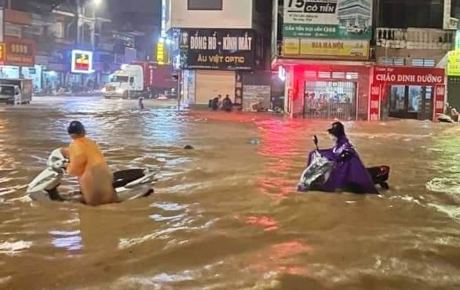 Bắc Bộ mưa lớn diện rộng trên 200mm/đợt Bac Bo mua lon dien rong tren 200mm/dot