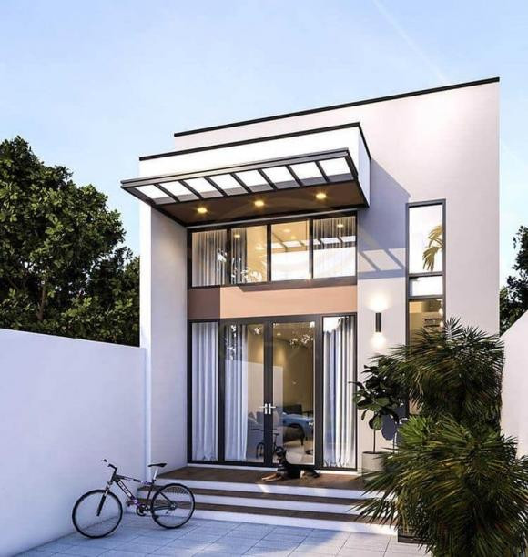 Thiet ke nha gac lung nho xinh nhung day du tien nghi