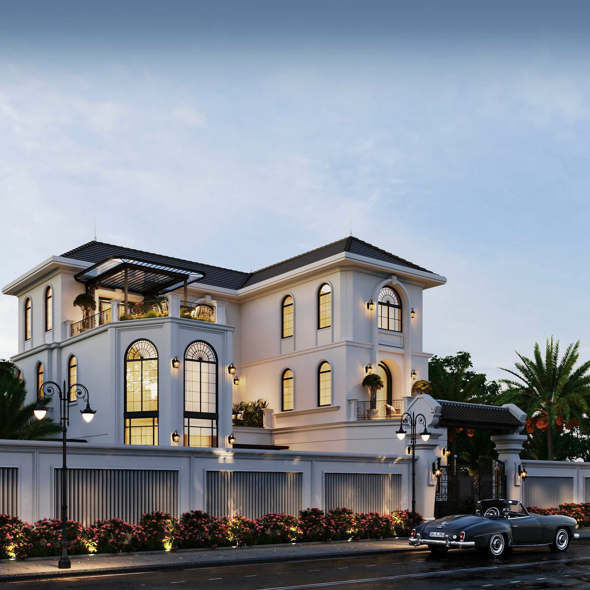 Biet thu mang net dep vuot thoi gian, huong ve gia tri xua cu