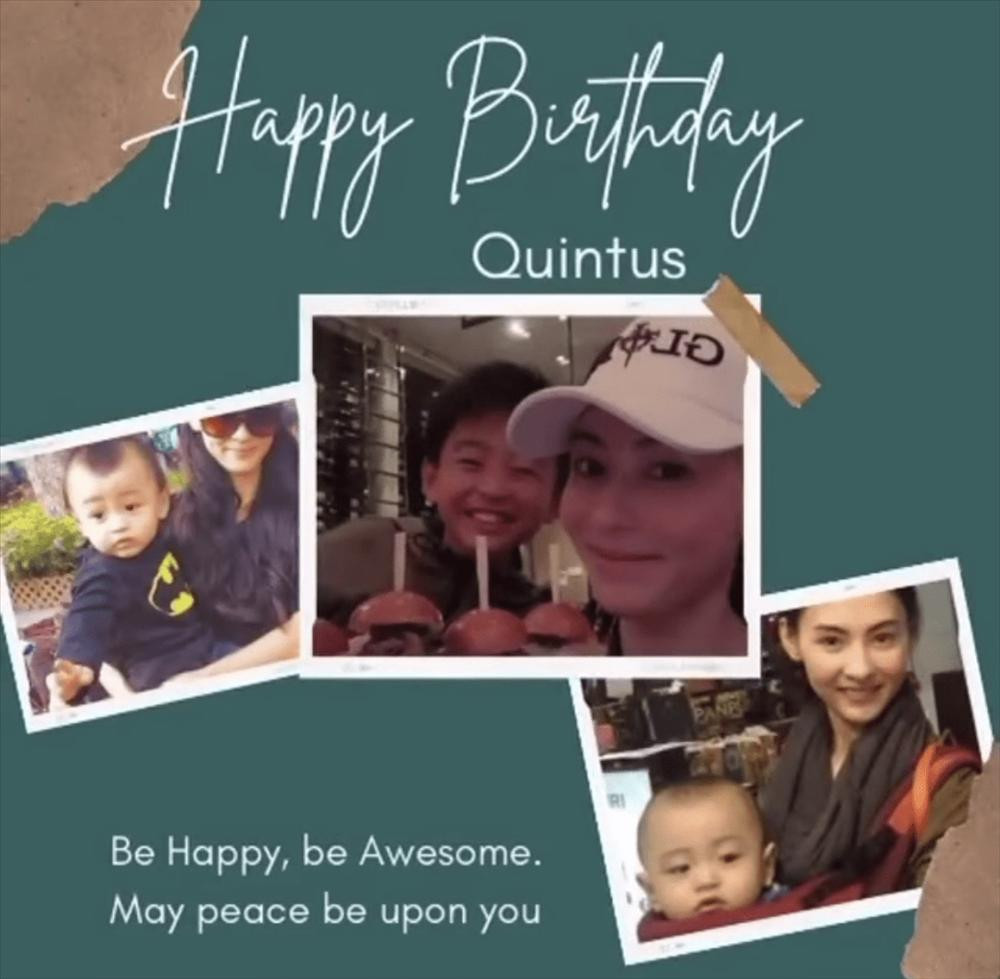 Trương Bá Chi mừng sinh nhật con, Tạ Đình Phong không một lời - Hình 4 Truong Ba Chi mung sinh nhat con, Ta Dinh Phong khong mot loi-Hinh-4