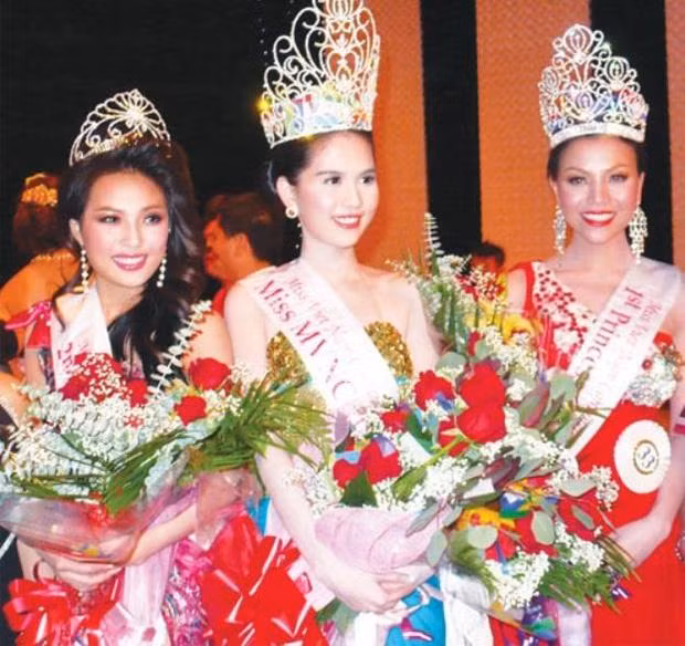 Ngoc Trinh kem hon Phan Nhu Thao khi thi hoa hau 11 nam truoc-Hinh-3