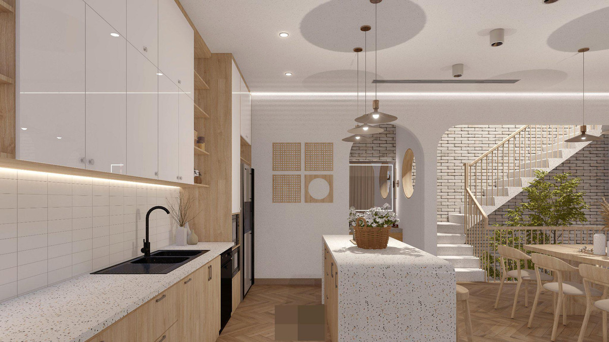 Nha 4 tang dep den me hoac, vuon nuong BBQ rong thenh thang giua troi-Hinh-24