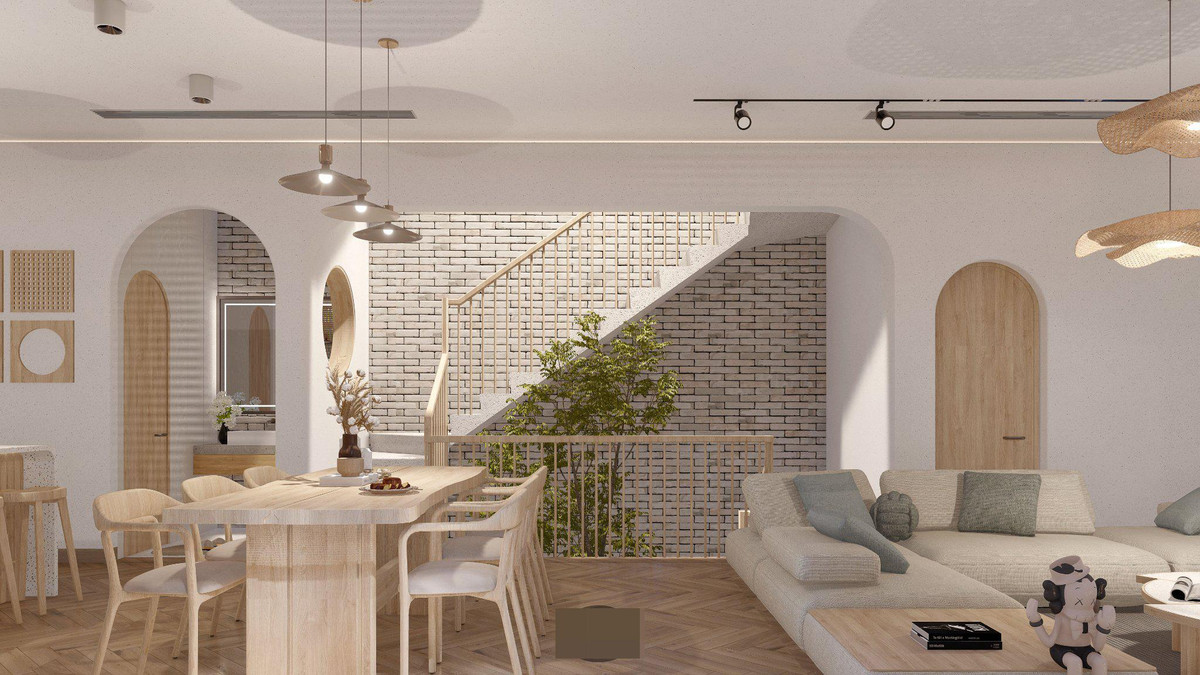 Nha 4 tang dep den me hoac, vuon nuong BBQ rong thenh thang giua troi-Hinh-23