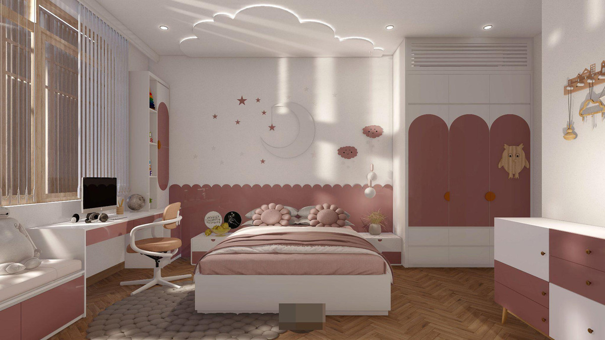 Nha 4 tang dep den me hoac, vuon nuong BBQ rong thenh thang giua troi-Hinh-45