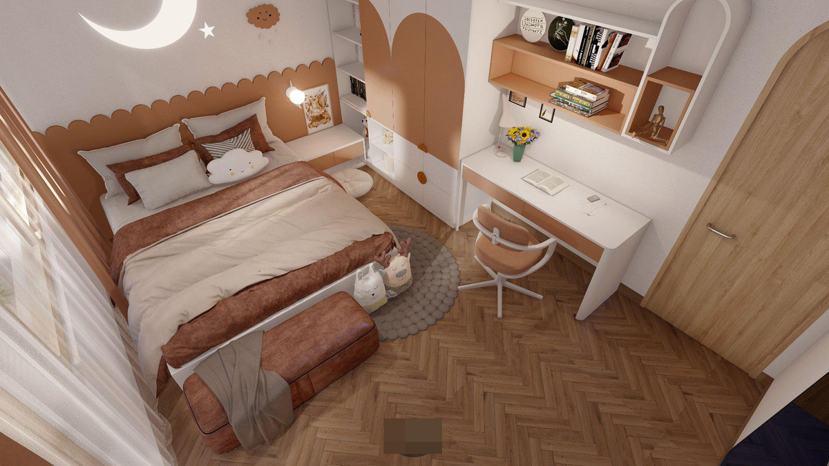 Nha 4 tang dep den me hoac, vuon nuong BBQ rong thenh thang giua troi-Hinh-46