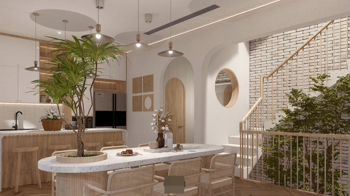 Nha 4 tang dep den me hoac, vuon nuong BBQ rong thenh thang giua troi-Hinh-25