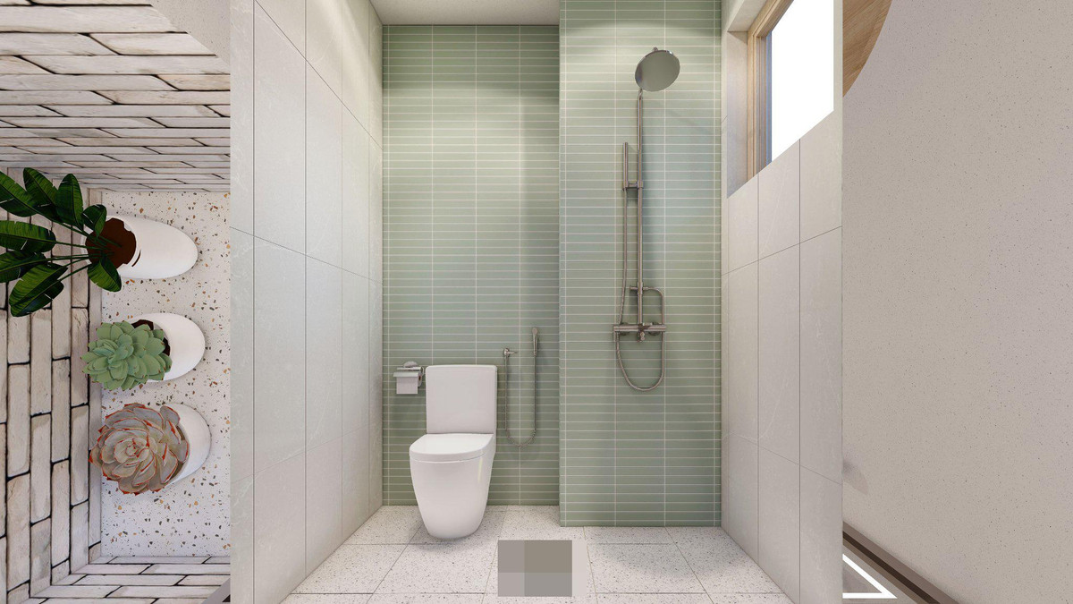 Nha 4 tang dep den me hoac, vuon nuong BBQ rong thenh thang giua troi-Hinh-42