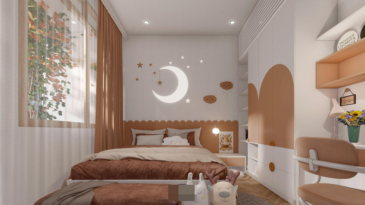 Nha 4 tang dep den me hoac, vuon nuong BBQ rong thenh thang giua troi-Hinh-50