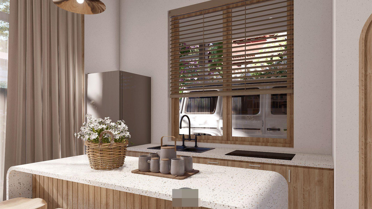 Nha 4 tang dep den me hoac, vuon nuong BBQ rong thenh thang giua troi-Hinh-13