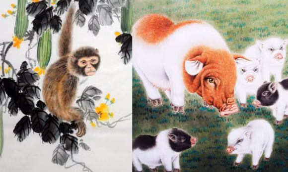 Ba cap con giap Troi sinh tuong hop, he lay nhau la doi no hoa