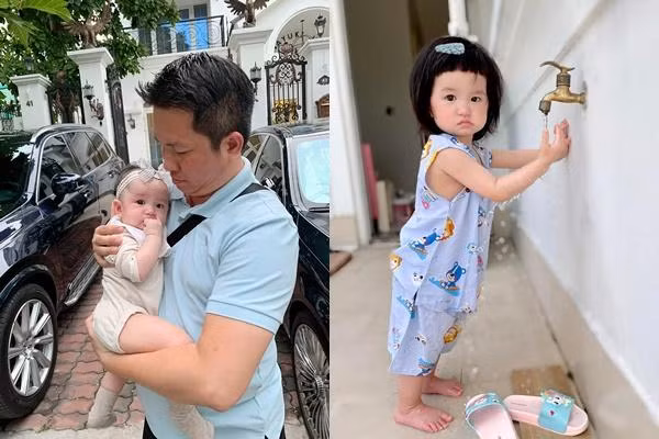 Anh hiem Doan Di Bang sinh con thu 3, nhan sac 