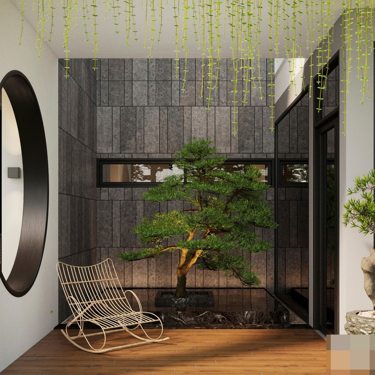 Villa trên đồi có view triệu đô, không gian bao phủ hoa cỏ - Hình 6 Villa tren doi co view trieu do, khong gian bao phu hoa co-Hinh-6