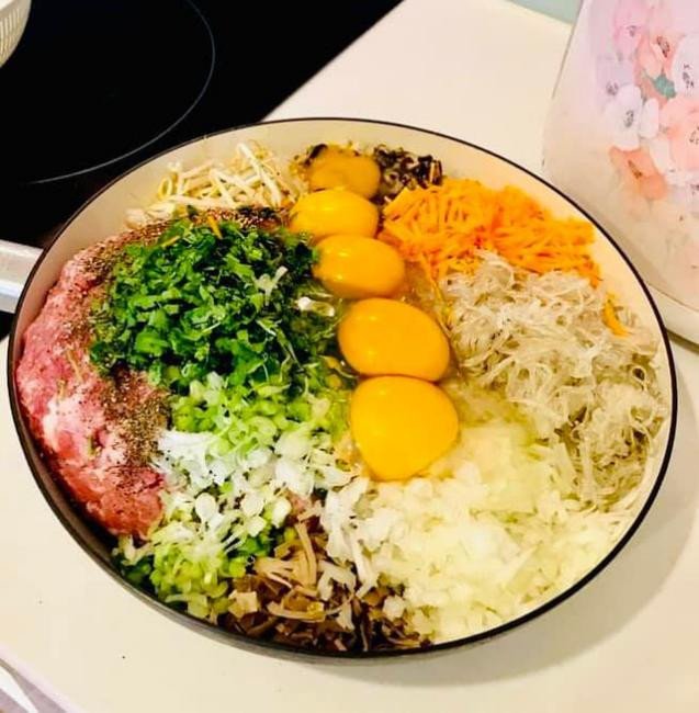 Tha vai lat cu nay vao chao, nem ran vang rom, gion tan