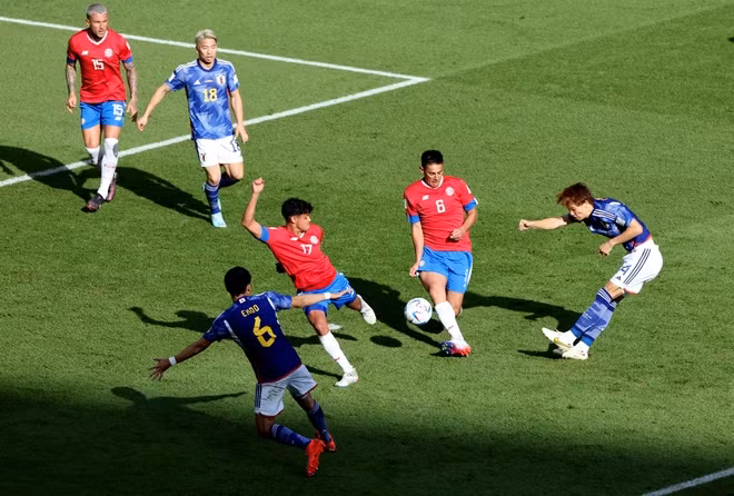 Nhat Ban 0-1 Costa Rica: “Samurai Xanh” guc nga trong be tac-Hinh-3