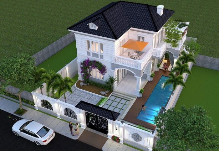 Biet thu 2 tang dep nao long, khong gian ket noi thien nhien-Hinh-5