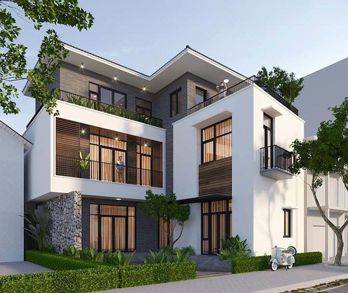 Biet thu 2 tang dep nao long, khong gian ket noi thien nhien-Hinh-2