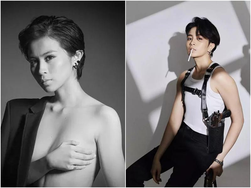 rung thành với phong cách unisex, thiên về lịch lãm, nam tính Gil Lê thậm chí còn đẹp trai hơn nhiều nam thần trong showbiz.