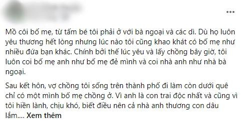 Bo chong khong cho vao nha, con dau tai mat thay canh nay