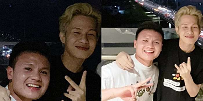 Một ngôi sao khác cũng chơi thân với Quang Hải là Jack. Cả hai cùng sinh năm 1997 và rất nổi tiếng. Nhưng sự nghiệp của Jack "tụt dốc" với chuyện đời tư ồn ào khi Thiên An tố có con với nam ca sĩ vào năm ngoái.