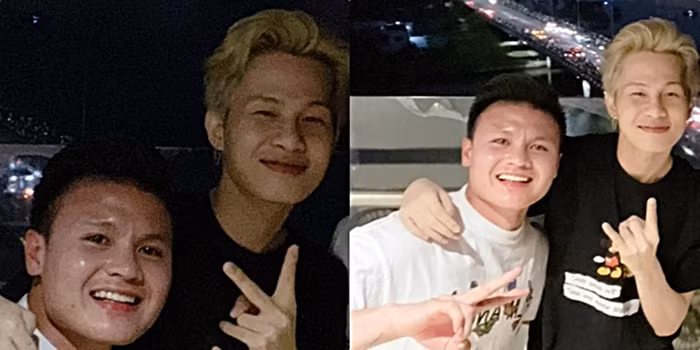 Một ngôi sao khác cũng chơi thân với Quang Hải là Jack. Cả hai cùng sinh năm 1997 và rất nổi tiếng. Nhưng sự nghiệp của Jack "tụt dốc" với chuyện đời tư ồn ào khi Thiên An tố có con với nam ca sĩ vào năm ngoái.