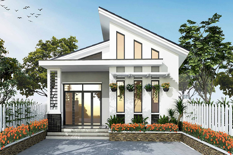 Mẫu nhà cấp 4 dưới 500 triệu vừa sang chảnh lại tiện nghi - Hình 4 Mau nha cap 4 duoi 500 trieu vua sang chanh lai tien nghi-Hinh-4