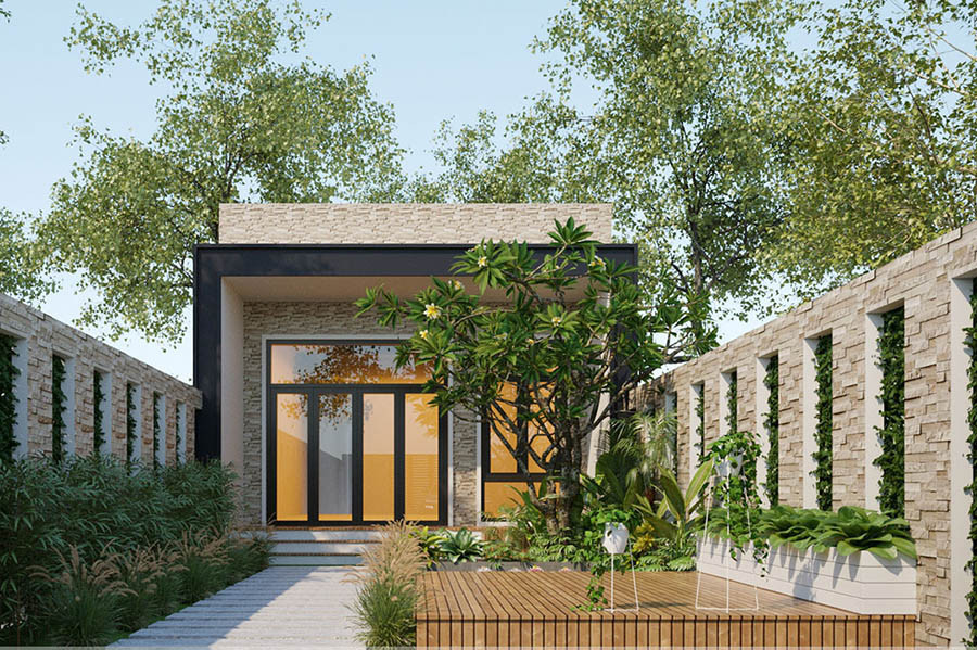 Mẫu nhà cấp 4 dưới 500 triệu vừa sang chảnh lại tiện nghi - Hình 5 Mau nha cap 4 duoi 500 trieu vua sang chanh lai tien nghi-Hinh-5