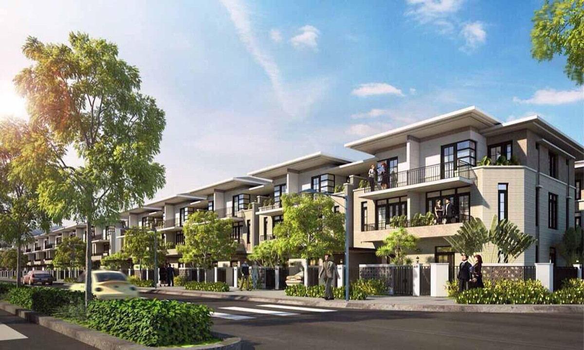 Nhà phố liền kề đẹp hút mắt, sống sang trong không gian mở - Hình 2 Nha pho lien ke dep hut mat, song sang trong khong gian mo-Hinh-2