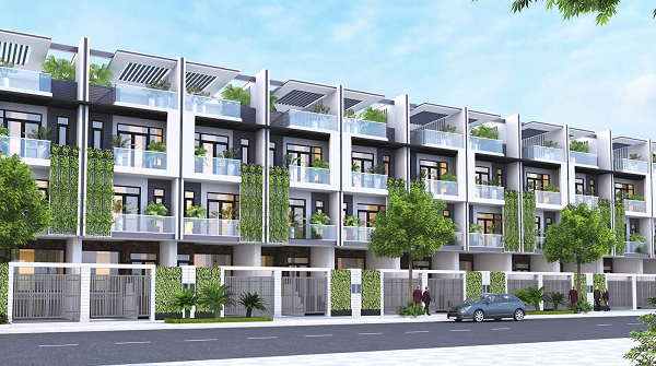 Nhà phố liền kề đẹp hút mắt, sống sang trong không gian mở - Hình 3 Nha pho lien ke dep hut mat, song sang trong khong gian mo-Hinh-3