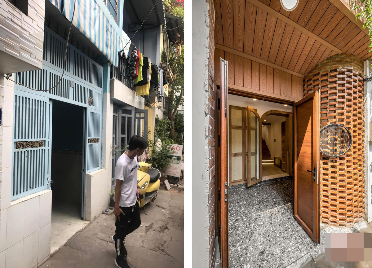 Cải tạo nhà 2 tầng 36m2 đẹp mỹ mãn - Hình 2 Cai tao nha 2 tang 36m2 dep my man-Hinh-2